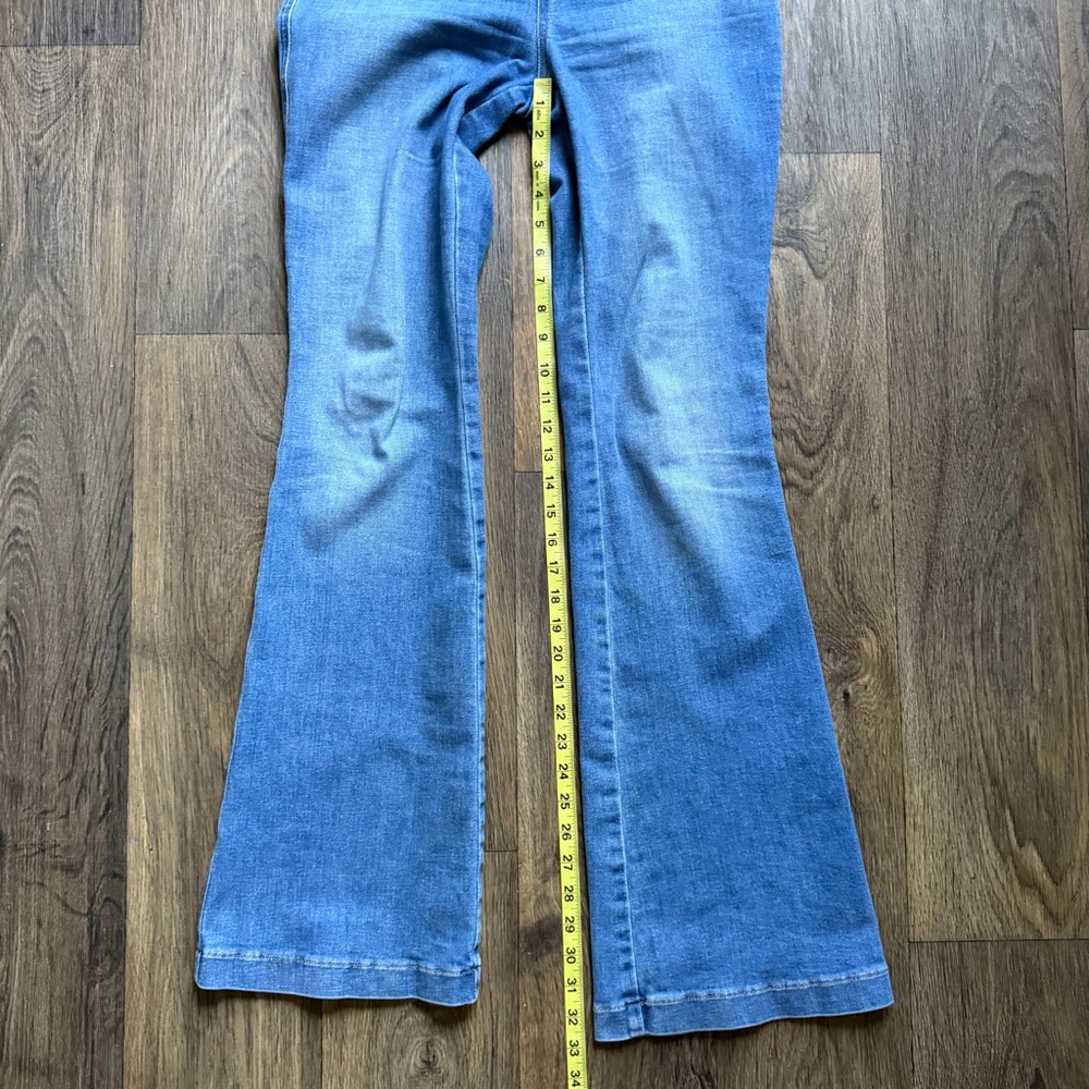 Spanx Flare Leg Pull-On Jeans - Picture 11 of 11